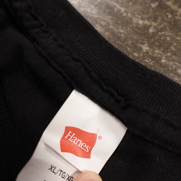 Legend Rich Vos Graphic Tee XL Black Hanes 100% Cotton Comedian Merch - Picture 3 of 7